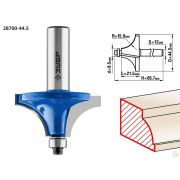 Кромочная калевочная фреза ЗУБР Профессионал №1, 44,5x215 мм, радиус 159 мм