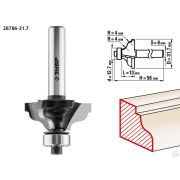 Фреза кромочная калевочная №3 ЗУБР 317x13 мм, радиус 4 мм