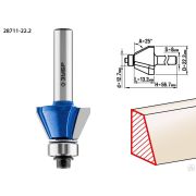 Фреза кромочная калевочная фасочная №9 ЗУБР 222x13 мм