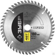 Диск пильный по дереву ЗУБР Чистый рез 180х20 мм 48Т
