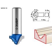 Фреза пазовая фасонная №6 ЗУБР 19x11 мм, радиус 4 мм