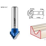 Фреза пазовая фасонная №6 ЗУБР 127x10 мм, радиус 2,4 мм