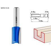 Фреза пазовая прямая ЗУБР 15x25 мм, хвостовик 8 мм