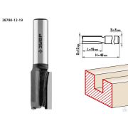 Фреза пазовая прямая ЗУБР 12x19 мм, хвостовик 8 мм