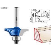 Фреза кромочная калевочная №6 ЗУБР 381x18 мм, радиус 63 мм