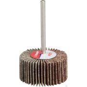 Круг шлифовальный лепестковый, на шпильке d 32 ЗУБР d 30x15 мм, P80