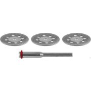 Круг алмазный отрезной, с оправкой, 3 шт STAYER D=22 мм