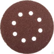 Круг STAYER PROFI из абразивной бумаги на велкро основе, 8 отв, P40, 125 мм, 5 шт