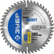 Диск пильный по дереву ЗУБР Чисторез 185 x 16 мм 48Т