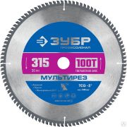Мультирез 315 x 30 мм 100Т, диск пильный по алюминию ЗУБР