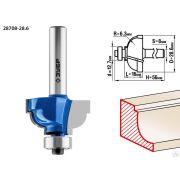 Фреза кромочная калевочная №7 ЗУБР 28,6x16 мм, радиус 63 мм