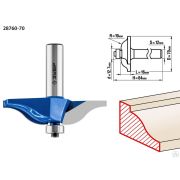 Фреза фигирейная №1 ЗУБР 70x16 мм, радиус 158 мм