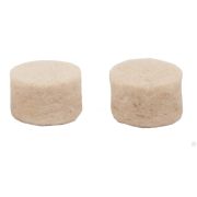 Круг ЗУБР фетровый, d 12x8 мм, 2 шт