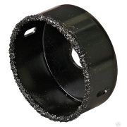 Коронка-чашка URAGAN кольцевая, с карбид-вольфрамовой крошкой, высота 25 мм, 89 мм