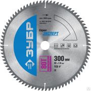 Мультирез 300 x 30 мм 80Т, диск пильный по алюминию ЗУБР