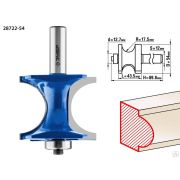 Фреза полустержневая с подшипником ЗУБР 54x51 мм, радиус 127 мм