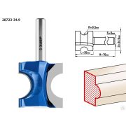 Фреза полустержневая ЗУБР 34,9x35 мм, радиус 95 мм