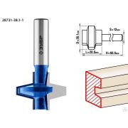 Фреза пазо-шиповая наборная ЗУБР 381x28,6 мм, хвостовик 12 мм