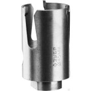 Коронка с твердосплавными резцами ЗУБР ПРОУНИВЕРСАЛ 45 мм