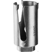 Коронка с твердосплавными резцами ЗУБР ПРОУНИВЕРСАЛ 40 мм