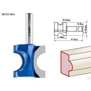 Фреза полустержневая ЗУБР 28,6x25 мм, радиус 63 мм
