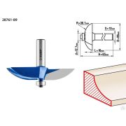 Фреза фигирейная №2 ЗУБР 89x16 мм, радиус 381 мм