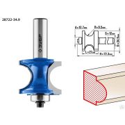 Фреза полустержневая с подшипником ЗУБР 34,9x29 мм, радиус 95 мм