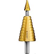 Сверло ступенчатое составное, 4-35 мм, 15 ступеней, покрытие NiT, ЗУБР