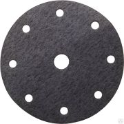 Круг шлифовальный URAGAN Универсальный водостойкий с покрытием стеарата цинка на липучке, 9 отв, P100, 150 мм, 50 шт