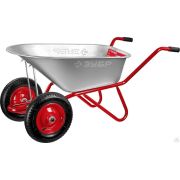 Садово-строительная двухколесная тачка ЗУБР Т-21 90 л 180 кг