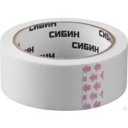 Малярная лента СИБИН 38 мм х 25 м, креповый