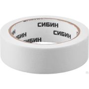 Малярная лента СИБИН 30 мм х 25 м, креповый