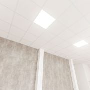 Панель потолочная алюминиевая белая 600*600