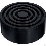 Опора резиновая для домкрата, Профессионал ЗУБР РШ-45 D105/H45 мм