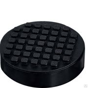 Опора резиновая для домкрата, Профессинал ЗУБР РГ-37 D65/d37/H27 мм