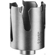 Коронка с твердосплавными резцами ЗУБР ПРОУНИВЕРСАЛ 55 мм