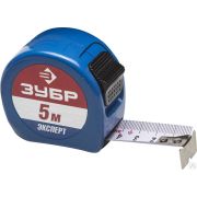 Ударопрочная профессиональная рулетка в ЗУБР ЭКСПЕРТ Alu+ 5 м / 25 мм