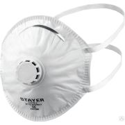 Коническая фильтрующая полумаска STAYER KV-95, класс защиты FFP2, с клапаном выдоха