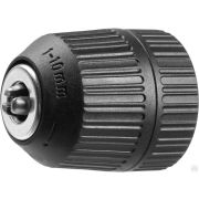 Патрон быстрозажимной ЗУБР Мастер для дрели, 10 мм, посадочная резьба 1/2, под сверло Д 0,8-10 мм