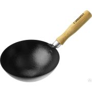 Ковш СИБИН штукатурный с деревянной ручкой