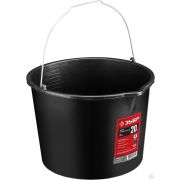 Ведро строительное пластмассовое, высокопрочное, с носиком ЗУБР 20л