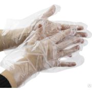 Перчатки STAYER MASTER одноразовые полиэтиленовые, 20 шт