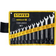 Набор комбинированных гаечных ключей 12 шт, 6 - 22 мм, STAYER HERCULES
