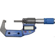 Микрометр ЗУБР ЭКСПЕРТ гладкий цифровой, МКЦ 50, диапазон 25-50 мм, шаг измерения 0,001 мм