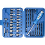 Набор ЗУБР Бита ЭКСПЕРТ УНИВЕРСАЛ, Cr-Mo, 120 предметов, в боксе