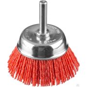 Щетка чашечная для дрели, нейлоновая проволока с абразивным покрытием, 50 ЗУБР Профессионал