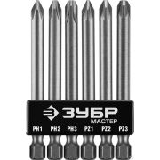 Набор ЗУБР Бита длинные МХ-6, CR-V