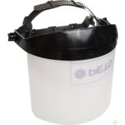 Защитная маска НБТ, экраном 265х195 мм, поликарбонат, с рейкой