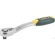 Трещотка для торцовых головок KRAFTOOL PRO, Сr-V сталь, 72 зубца, изогнутая, 1/2