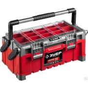 Ящик-органайзер для инструмента КОМБО-22 пластиковый, ЗУБР Профессионал